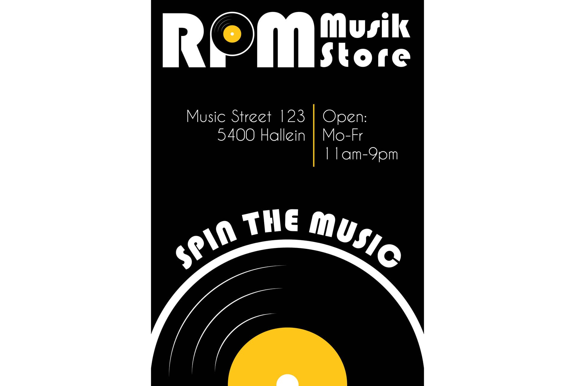 Plakat des Corporate Designs